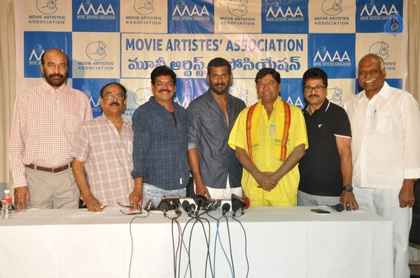 nadigar association,movie artist association,vishal,rajendhraprasad  నడిగర్ సంఘానికి 5లక్షల విరాళం! 